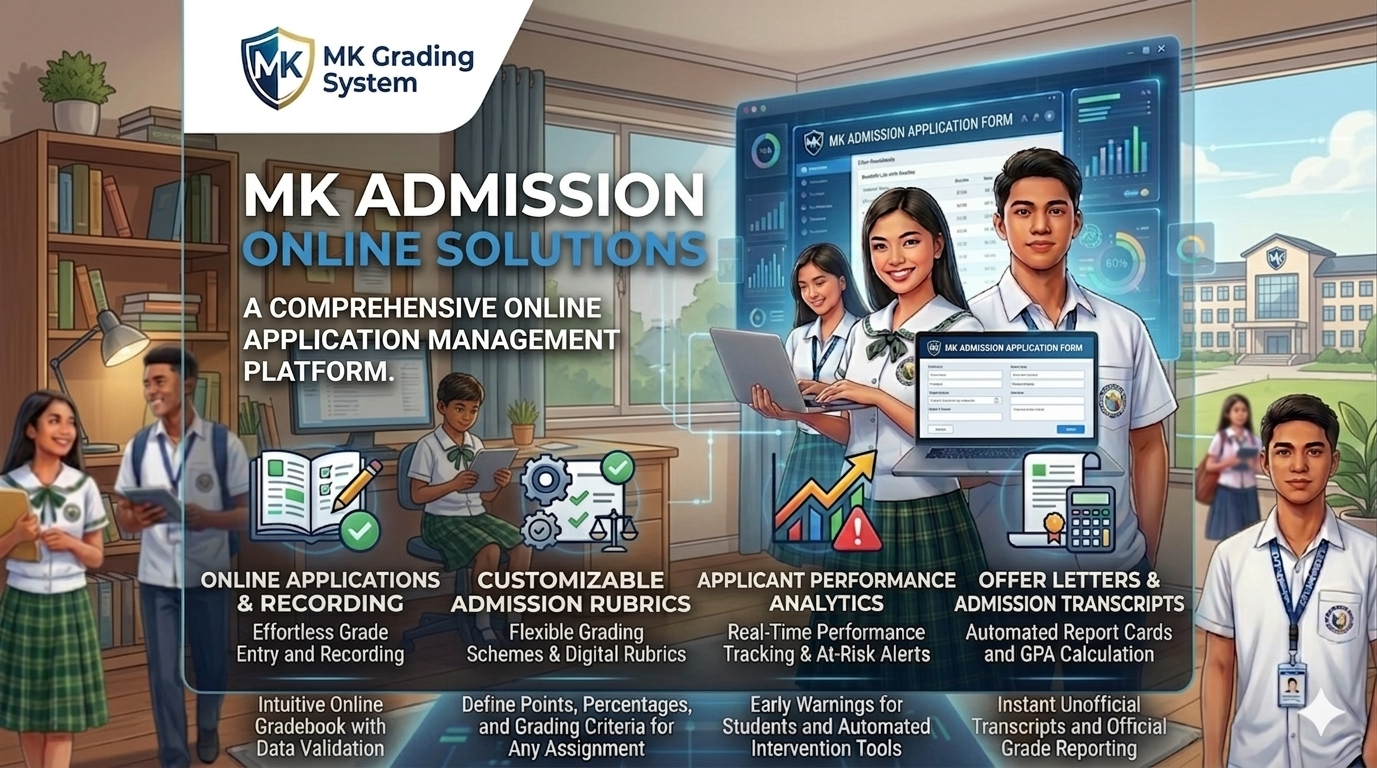 Online admissions and applicant tracking